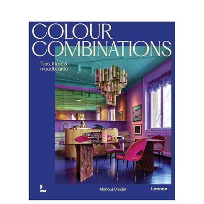 【现货】色彩方程式：大胆配色与空间美学 Colour Combinations 空间案例 配色方案 原版英文室内设计装饰 进口图书