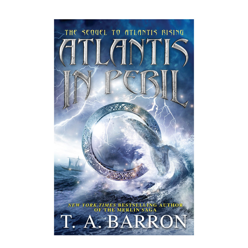 【现货】Atlantis In Peril 亚特兰蒂斯号处于危险之中 英文原版儿童故事阅读章节书进口图书书籍