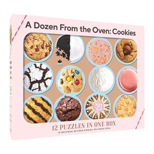 The 拼图图书书籍 12种饼干拼图 原版 Cookies Oven from Dozen 现货