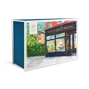 【预售】World’s Greatest Bookstores: 100 Postcards，世界上最伟大的书店：100 张明信片图书