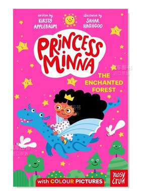 【预售】米娜公主:魔法森林 Princess Minna: The Enchanted Forest 英文儿童章节书原版图书外版进口书籍 Kirsty Applebaum,Saha