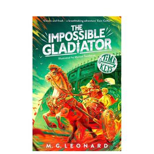 【预售】【时间之钥】#3：不可能的角斗士 【Time Keys】原版英文儿童故事 儿童历史探险小说图书