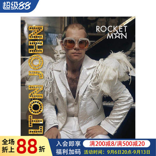 【预售】Elton John: Rocket Man，艾尔顿·约翰：火箭人图书书籍