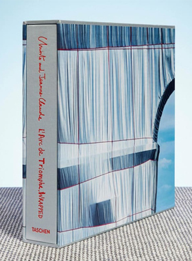 【预售】【TASCHEN限量版】克里斯托和珍妮·克劳德夫妇：包裹巴黎凯旋门 Christo and Jeanne-Claude 原版英文艺术图书