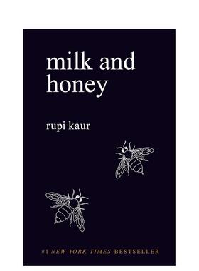 【预售】【Insta诗人Rupi Kaur】牛奶与蜂蜜（平装版） MILK AND HONEY 原版英文诗歌