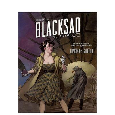 【现货】黑马漫画 【2023艾斯纳奖最佳引进】黑猫侦探 第二部 Blacksad:They All Fall Down·Part Two 英文漫画书原版进口图书