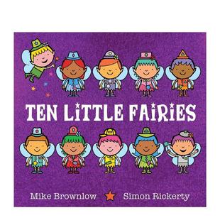 【预售】十个小仙女 Ten Little Fairies  原版英文儿童绘本图书书籍