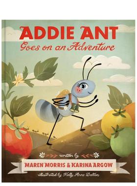 【现货】小蚂蚁艾迪的冒险之旅 格莱美奖歌手Maren Morris 【addie ant's Garden Friends】addie  原版英文儿童绘本图书书籍