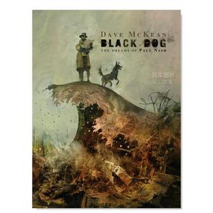 Black 英文漫画书原版 预售 Dog 梦 黑犬：保罗 进口图书 Nash The Dave 纳什 Paul 黑马漫画 McKean Dreams