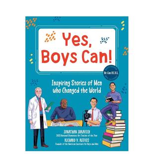 改变世界 男性励志故事 原版 预售 英文儿童绘本图书 Can 男孩当然行 Boys Yes