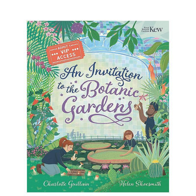 【预售】植物园邀请函 An Invitation to the Botanic Gardens 原版英文儿童绘本图书书籍