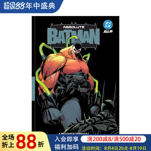 【现货】DC漫画 绝对蝙蝠侠 卷2：憎恶(平装) Absolute Batman Vol.2: Abomination 英文漫画书原版进口美漫漫画图书籍