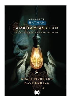 【现货】DC漫画 绝对蝙蝠侠：阿卡姆疯人院(新版) Absolute Batman: Arkham Asylum 英文漫画书原版图书美漫书籍 Grant Morrison