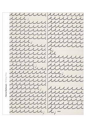 【现货】德国概念艺术家汉娜· 达波文-写就时间 Hanne Darboven--Writing Time 原版英文艺术画册画集图书