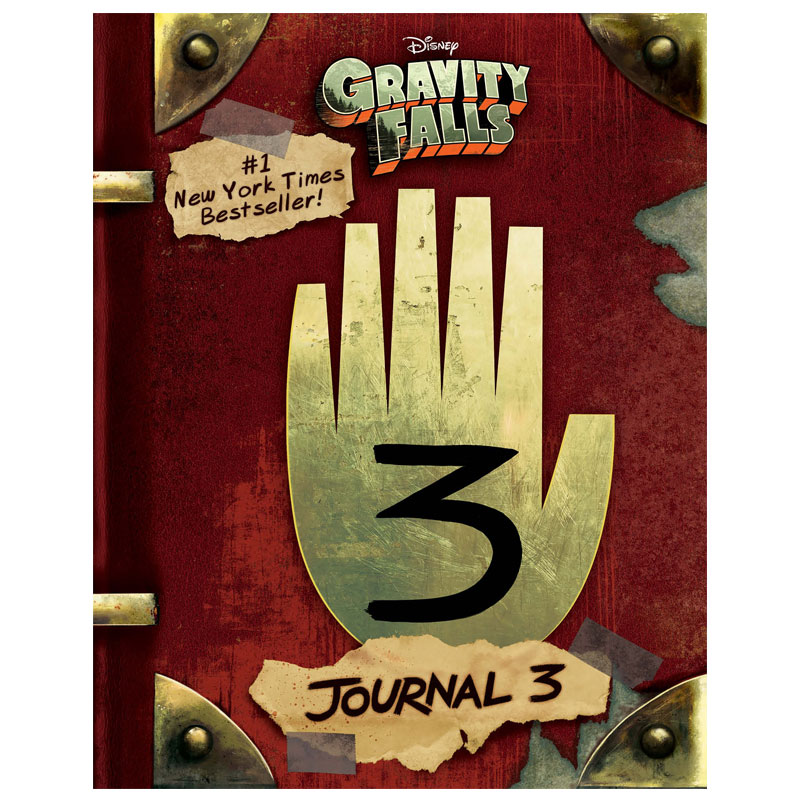 【预售】Gravity Falls: Journal 3怪诞小镇 迪普日记3 解密日志原版进口图书书籍
