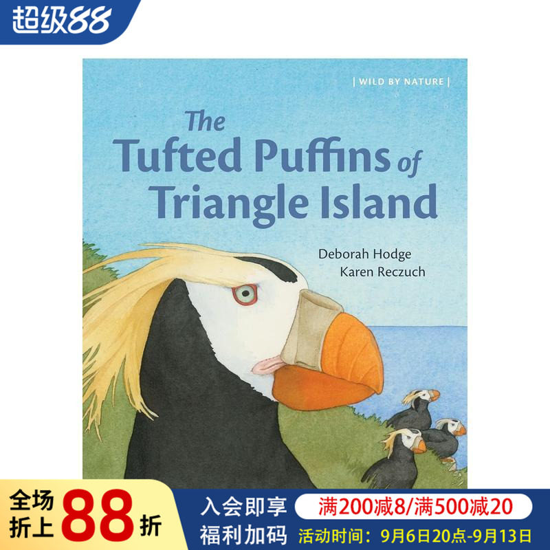 【预售】三角岛的簇羽海鹦 The Tufted Puffins of Triangle Island 原版英文儿童绘本图书书籍