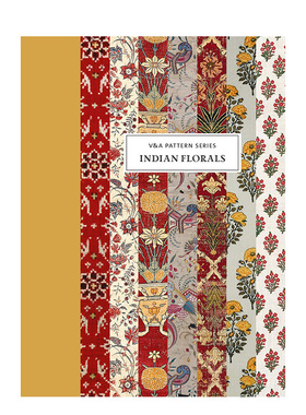 【现货】Indian Florals印度印花 英文原版服装设计案例书籍进口