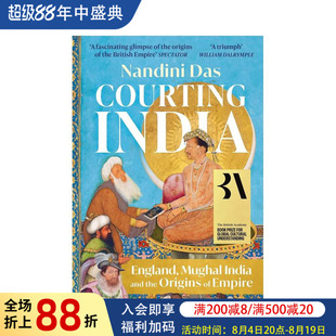 【预售】【英国学院图书奖得主作品】印度 Courting India 原版英文人文历史