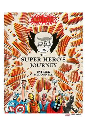 【现货】【漫威艺术】超级英雄之旅 Patrick Mcdonnell 【Marvel Arts】The Super Hero's Journey 原版英文漫画