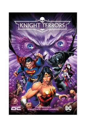 【现货】DC漫画 骑士恐惧 Knight Terrors 英文漫画书原版进口图书美漫书籍蝙蝠侠超人神奇女侠 精装 Joshua Williamson
