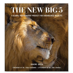 【预售】新的大五:全球濒危物种摄影计划 The New Big 5: A Global Photography Project for Endangered Species 精装 英文原版