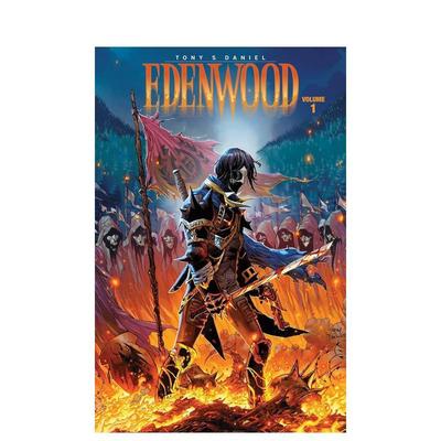 【预售】英文漫画 伊登伍德 卷 1 Edenwood Volume 1 原版英文漫画书图书书籍