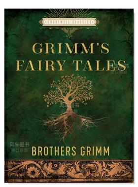 【预售】格林童话 【Chartwell Classics】The Essential Grimm’s Fairy Tales 英文原版进口图书外版书籍