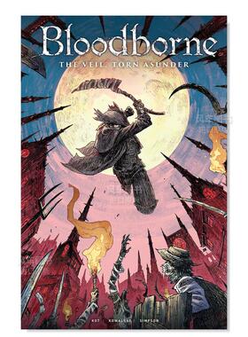 【现货】漫画 血源诅咒卷4:面纱被撕碎了 Bloodborne: The Veil, Torn Asunder 血源之魂 英文漫画书原版进口图书 游戏衍生漫画