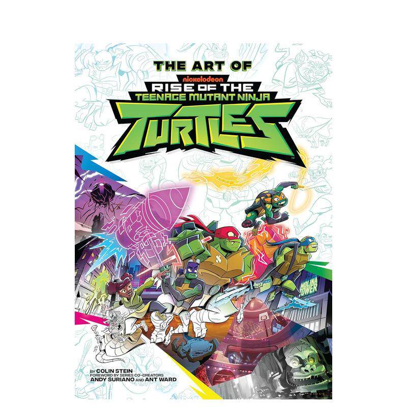 【预售】(预计4月出版)忍者神龟：崛起 艺术设定集 The Art of Rise of The Teenage Mutant原版英文艺术插画原画设定集