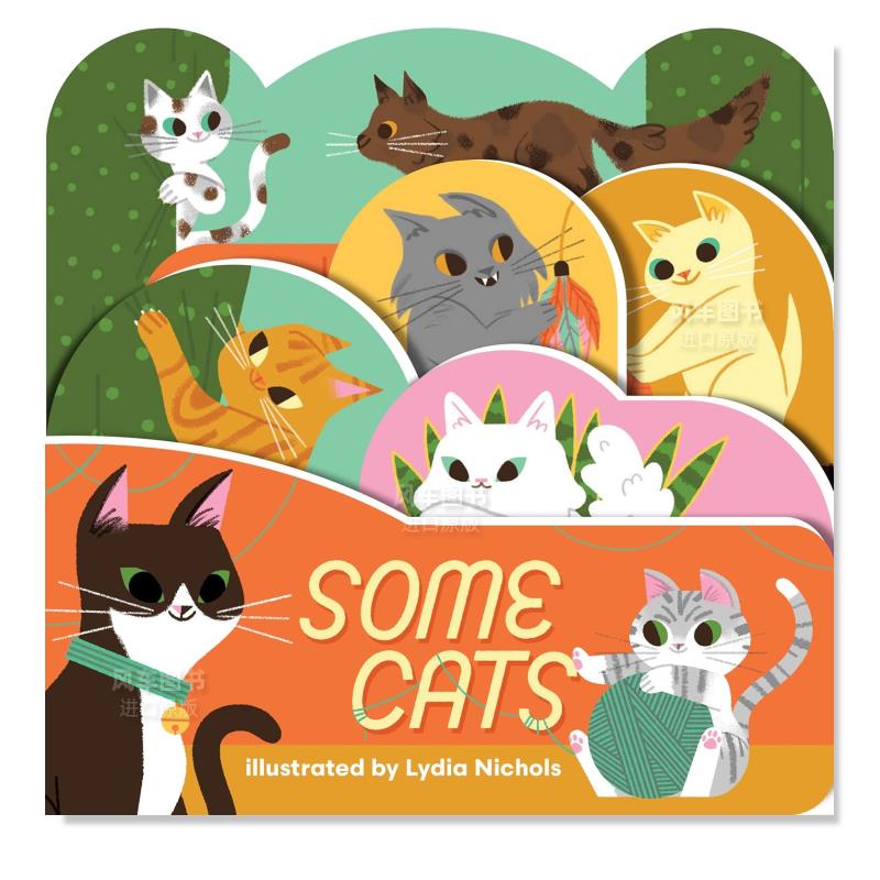 一些猫SomeCats英文儿童绘本原