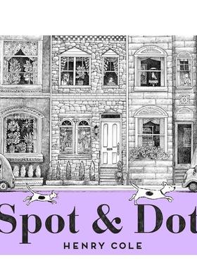 【预售】斑点猫和波点狗 Spot & Dot 原版英文儿童绘本图书