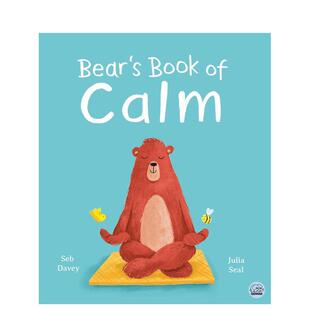 原版 进口图书 平静之书 Book 小熊 Bear 英文儿童绘本 Calm 现货