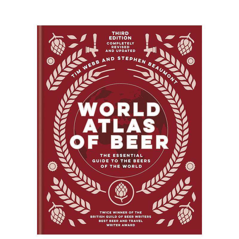【现货】世界啤酒地图集 World atlas of Beer 原版英文餐饮生活美食