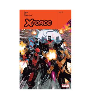 英文漫画书原版 漫威漫画 卷8 特攻队 进口图书 Vol. Percy Benjamin 美漫书籍Percy 平装 Force 预售