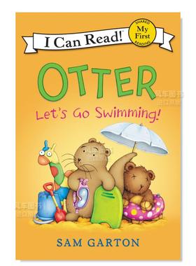 【现货】水獭:我们去游泳吧! Otter: Let’s Go Swimming!英文儿童原版图书外版进口书籍Garton, Sam