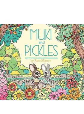 【现货】木奇和泡菜Muki and Pickles英文原版绘本画册进口图书书籍