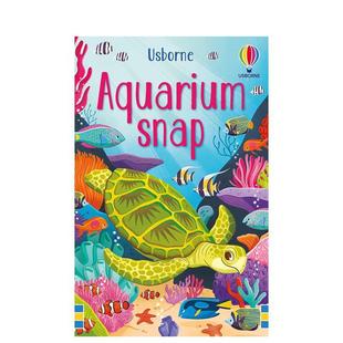 【现货】海洋知识卡牌 Aquarium Snap 原版卡牌图书