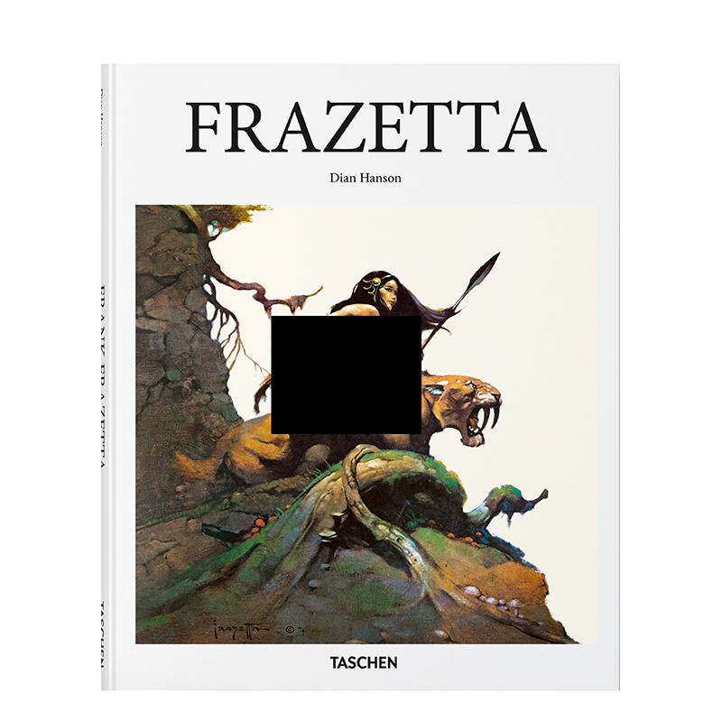 【预售】【TASCHEN】弗兰克·弗雷泽塔 【Basic Art 2.0】Frank Frazetta 原版英文艺术插画原画设定集图书