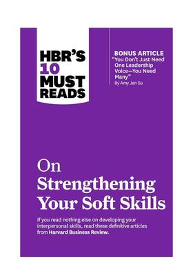 【预售】哈佛商业评论关于增强软技能的10篇读读物 HBR's 10 Must Reads on Strengthening Your Soft Skills 原版英文