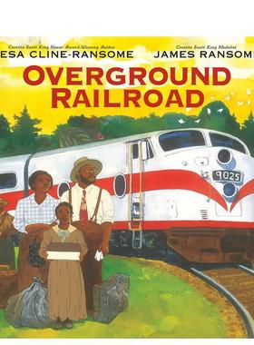 【现货】地上铁路 OVERGROUND RAILROAD 原版英文儿童绘本图书