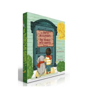 【现货】禁止大象与长颈鹿烦恼盒装集 Strictly No Elephants & The Trouble with Giraffes Boxed Set 原版英文儿童绘本图书书籍
