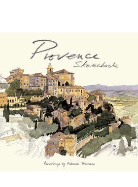 【预售】普罗旺斯速写本 【Sketchbook】Provence Sketchbook 原版英文艺术画册画集图书