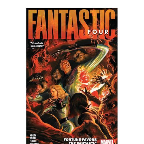 【现货】漫威漫画 神奇四侠卷4：幸运之神眷顾小侠 Fantastic Four by Ryan North Vol. 4 英文漫画书原版进口图书美漫书籍