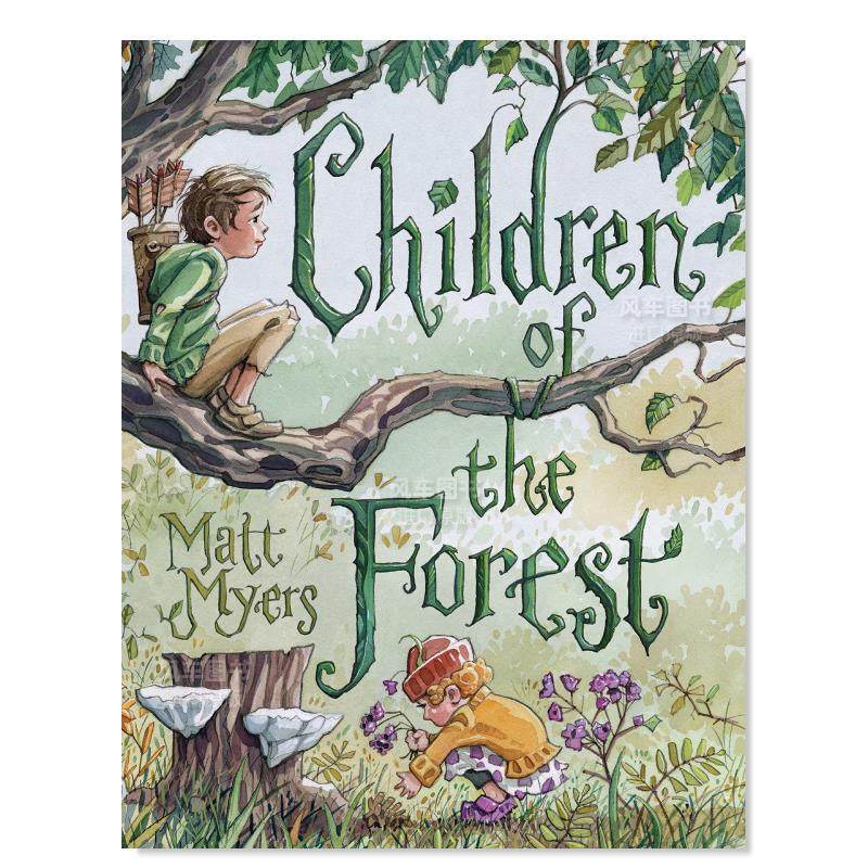【现货】森林中的孩子 children of the forest 儿童故事绘本 英文
