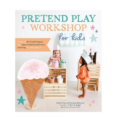 【预售】儿童游戏工作坊 Pretend Play Workshop for Kids 原版英文室内设计装饰图书