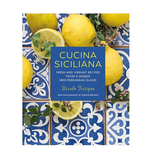 【现货】情迷西西里:烹饪艺术 Cucina Siciliana 意大利地中海料理 英文原版西式料理烹饪书进口食谱书籍 精装