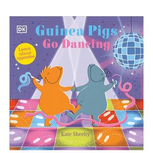 【预售】DK儿童 天竺鼠学习跳舞 Guinea Pigs Go Dancing 英文原版儿童章节书少儿英语启蒙读物书籍7-10岁