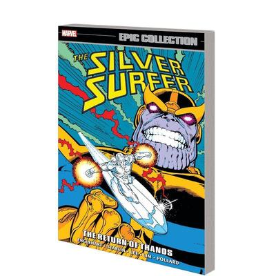 【预售】英文漫画 银影侠：灭霸归来 Silver Surfer Epic Collection: The Return of Thanos 原版英文图书