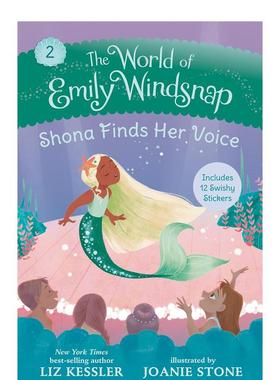 【预售】艾米丽温思普的世界：夏娜找到了自己的声音 The World of Emily Windsnap 原版英文儿童绘本