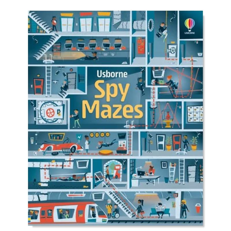 侦探迷宫SpyMazes英文原版